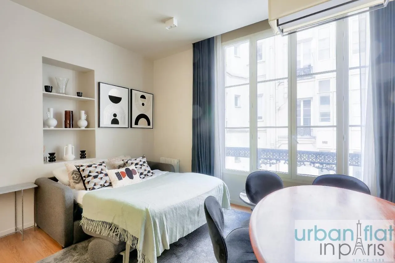 Апартаменты Urban Flat 110 - Luxury 3Bdr Flat Near Opera Париж